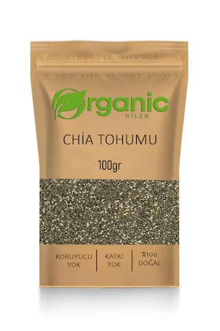 Chia Tohumu 100gr Organik Taze Elenmiş Yeni Mahsül