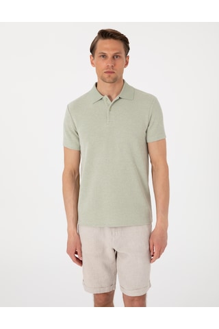 Pierre Cardin Erkek Haki Tişört 50310171-vr027 Haki