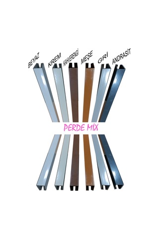 Perdemix Ahşap Rustik Rayı