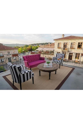 Kayser home çay seti koltuk takımı-oturma grubu-balkon-ofis-nubuk kumaş-bahçe mobilya
