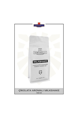 Simonelli Milkshake Çikolata Aromalı 1 KG