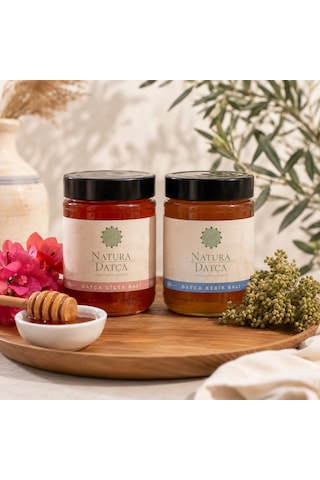 Natura Datça Çiçek Ve Kekik Balı 2'li Set 2 X 850 G Natura Datça Çiçek Ve Kekik Balı 2'li Set 2 X 850 G