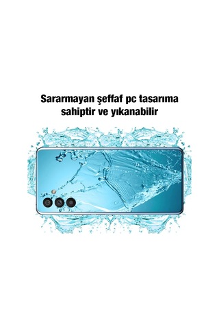 Ally Sm Galaxy Uyumlu A13 5g - Kılıf Kamera Korumalı Ultra İnce Şeffaf Silikon- 5775