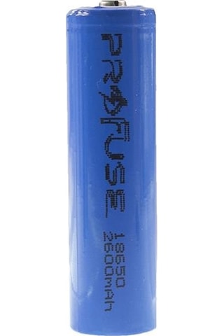 Profuse 2600 mAh 3.7 V 18650 Başlı Li-Ion Şarj Edilebilir Pil