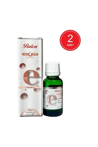 Balen E Vitamini Saç ve Cilt Bakım Yağı 2 x 20 ML