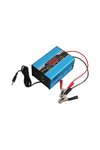 Powermaster 12 Volt Max 10 Amper Dijital Ekranlı Akıllı Akü Şarj Cihazı