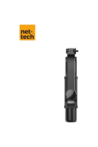 Nettech Nt-mt06 Taşınabilir Selfie Çubuk Bluetooth Selfie Çubuğu - Siyah -