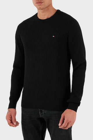 Tommy Hilfiger Erkek Kazak Mw0mw40449 Bds Siyah Siyah