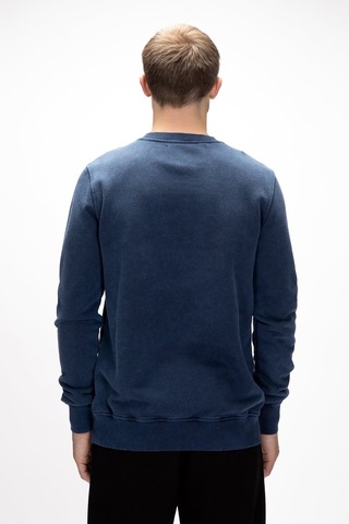 Bad Bear Dab İndi Go Crewneck Erkek Sweatshirt İndigo