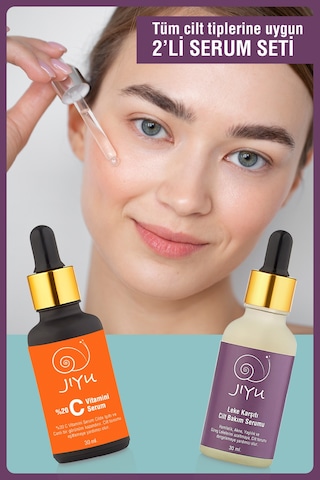 Jiyu 2'Li Cilt Serum Seti 2x30 ml.