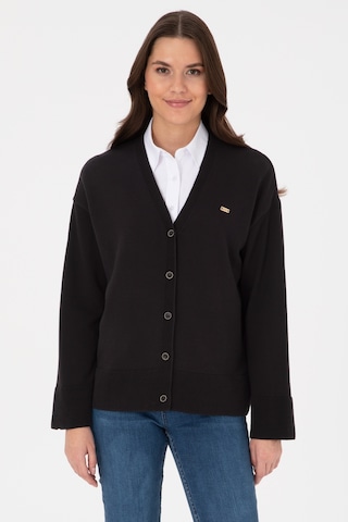 U.S. Polo Assn. U.s. Polo Assn. Kadın Siyah Hırka Triko 50317680-vr046