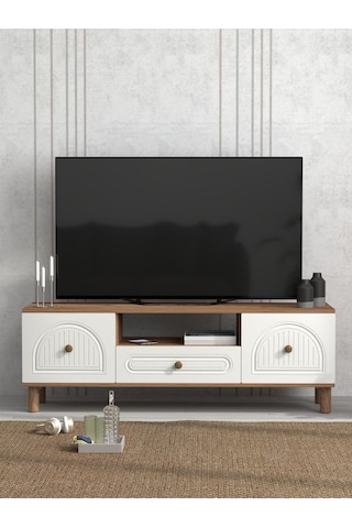 Bohem Tv Ünitesi 150 Cm N Çizgili Mdf Kapak Atlantikçam