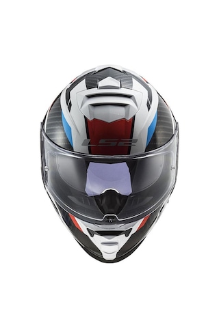 Ls2 Storm 2 Racer Full Face Motosiklet Kaskı 66915 Mavi Kırmızı