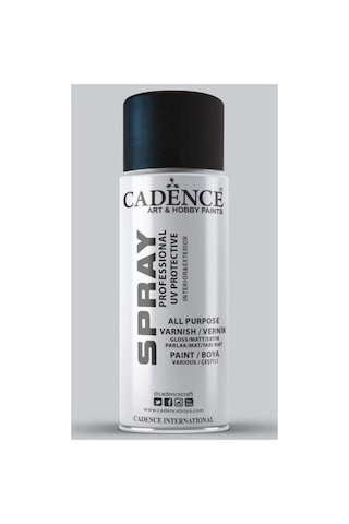 Cadence Yarı Mat - Sprey Vernik Şeffaf Tek Ebat Unisex Çok Renkli