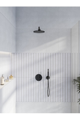 VitrA Suit A4563836WTC Duş Başlığı Mat Siyah
