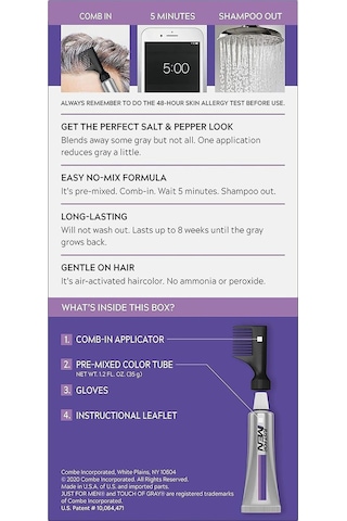 Just For Men Touch Of Gray Saç Boyası T55-siyah