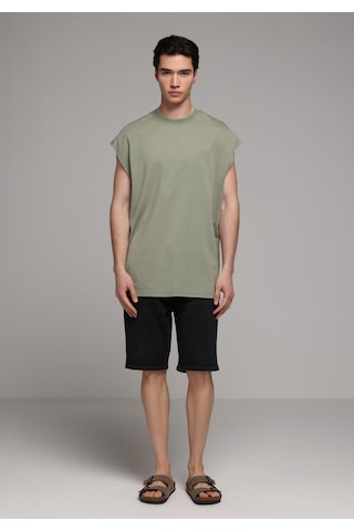 Colin's Colins Oversize Fit Erkek Yeşil Atlet Cl1080568 Q1.v2 Sag Sage