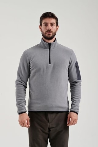 Exuma Yarım Fermuarlı Polar 2312002-grey