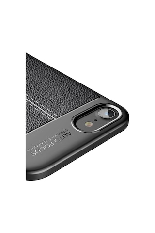 iPhone Uyumlu 7 Kılıf Auto Focus Kapak - Kırmızı