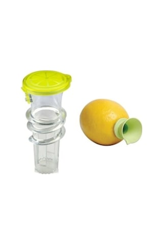 Limon Sıkacağı Kapaklı Neon Renkli Limonmatik