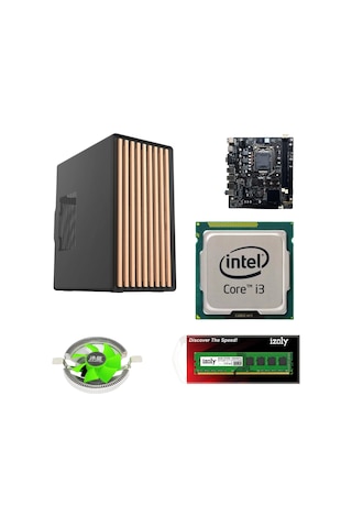 EFS Efsoffice0003 i3-2120 8 GB 256 GB SSD Free Dos Masaüstü Bilgisayar