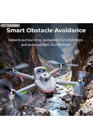 L38 Gps Destekli Brushless Motorlu Hd Kameralı Katlanabilir Drone 2.4ghz Wi-fi Canlı Görüntü Aktarımlı-1691