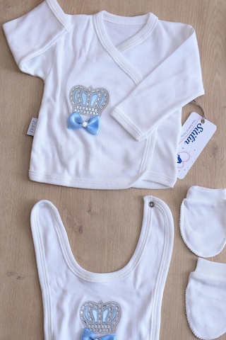 Sitilin Erkek Bebek 5 Li Hastane Çıkışı Seti Stl6419 Mavi