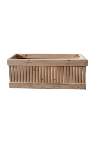 Ahşap Saksı Begonya 70x30x45