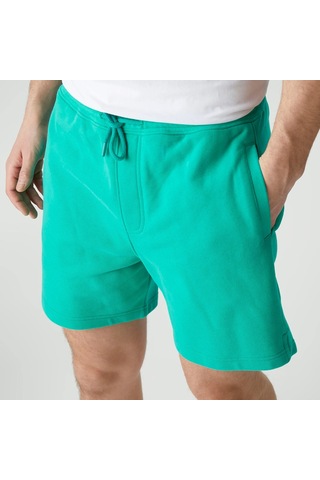 Stba Soon To Be Announced Logo Classic Men's Short Erkek Pamuk Şort Yeşil