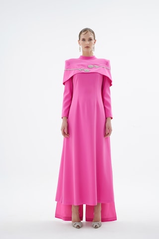 Senna Vera Elbise Pembe Pembe