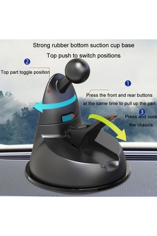 F4206 3 Vites Ayarlanabilir Enayi Araba Fanı 360 Derece Dönebilen Çift Kafa Hava Fanı