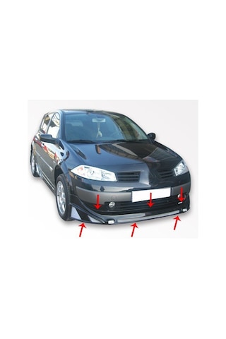 Renault Megane 2 Ön Tampon Altı Telli Fiber 2003 2008