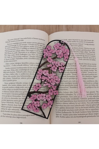 Kitap Ayracı - Kiraz Ağacı Çiçeği Model2