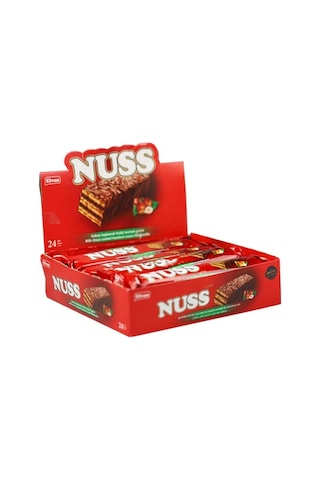 Nuss Gofret 18 Gr. 24 Adet (1 Kutu)