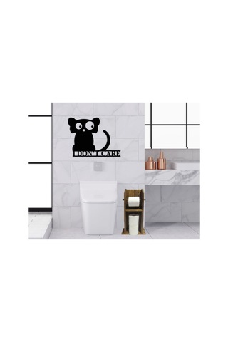 Bk Home Doğal Masif Ahşap Tuvalet Kağıtlığı Ve Konsept Banyo Duvar Dekoru-4