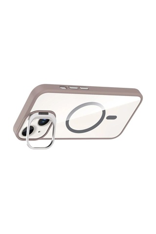 Joko Apple İphone 13 Remim Lensli Magsafe Standlı Kapak Tpu Darbeye Dayanıklı Tam Uyumlu