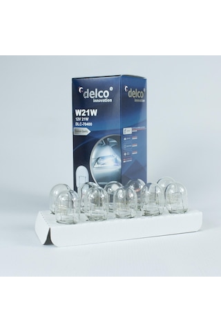 Delco U.s.a W21w Tek Duy T20 Halogen Ampul 12 Volt 10 Adet