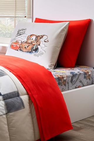 Özdilek Disney Uyku Seti Ranforce Tek Kişilik Gri Cars Mcquenn Sp