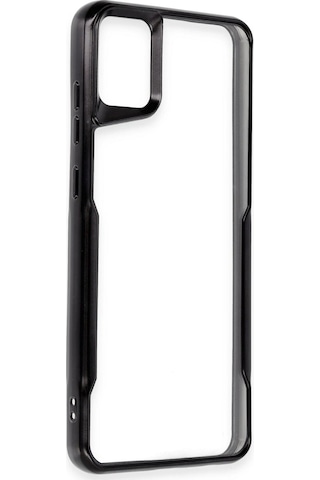 Newface - 814 - Samsung Galaxy Uyumlu A05 Kılıf Boyi Silikon Kapak - Csmo-tex - - Siyah Sıyah