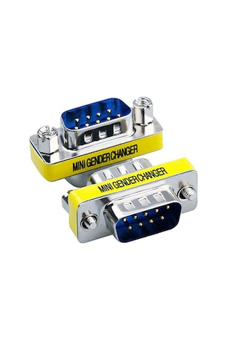 Rs232 Erkek Erkek Çevirici Set 9pin Rs232 Erkek-erkek Çevirici 10 Set
