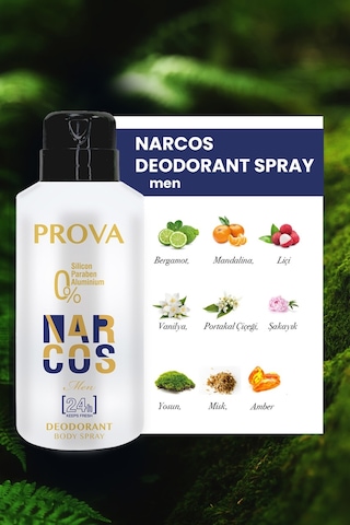 Prova Narcos Erkek Deodorant 150 ML