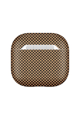 Apple AirPods Uyumlu 4 Zore Airbag 43 600d Karbon Fiber Kulaklık Kılıfı Lacivert