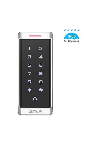 Perkotek 55 Rp Metal Su Geçirmez Dış Mekan Kart Okuyucu Ip65 Proximity