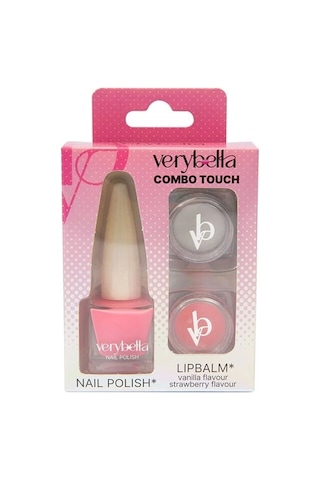 Vrb37000 Very Bella - Bakım Seti 2 Farklı Renk Ve Aromalı Lip Gloss+oje