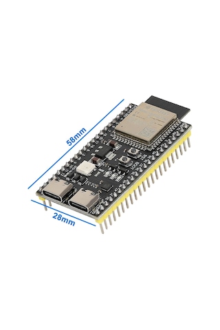 Esp32-s3-devkitc-1 N16r8 Wifi Bluetooth 5 Modül Geliştirme Kartı Esp32-s3-n16r8 32 Bit Çift Çekirdek