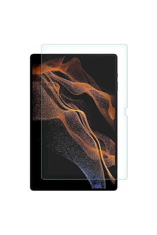 Samsung Uyumlu Galaxy Tab S8 Ultra SM-X900 Tempered Cam Koruma