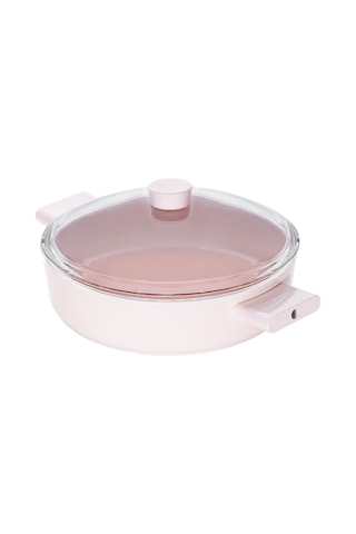 Emsan Swiss Crystal Karnıyarık Tenceresi Pembe 22 CM