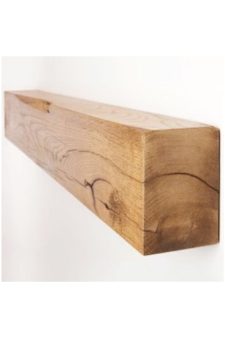 Rustic Meşe Duvar Rafı (388001629)