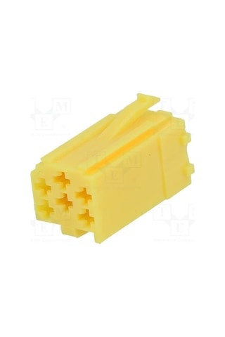 Mini İso Soket Sarı 6 Pin