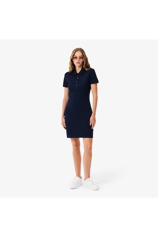 Lacoste Kadın Elbise Ef5473-51-166 Lacivert